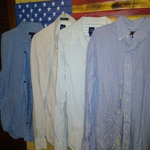 Nine men's shirt size large one low price!